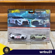 Hot Wheels Premium 2 Pack Nissan Nismo GT3 Vs NissanGTR R35 Racing CarGTR