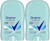 Degree Shower Clean Dry Protection Antiperspirant Deodorant Stick, 0.5 oz (Pack of 2)