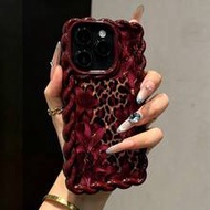 เคสลายเสือดาว Lily พิมพ์ลายคลื่นขอบนุ่ม, ใช้ได้กับ IP17/IP17PROMAX/Iphone16/Iphone16pro/Iphone16prom