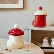 CUTE SANTA TRASH BIN/Mini Trash Bin/Korean Style Trash Bin/ Cute Trash Can/ Table Trash Can Mini Tra