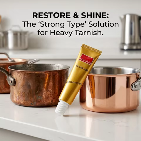1Pcs Metal Polish Cream Metal Cleaning Paste Stainless Steel Aluminum Brass Copper Gold Polish Clean
