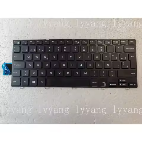 f Keyboard for DELL Inspiron 14-3000 5447 5442 5445 7447 Series FRAME BLACK SP