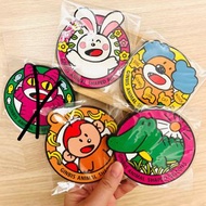 🇯🇵日本✨愉快動物餅 周邊 杯墊 隔熱墊 兔 貓 鱷魚 馬騮 monkey 獅子 大象 長頸鹿 Animals✨日本景品 得意動物餅 公仔 餐具 家品 裝飾 擺設 扭蛋 盲盒 生活 雜貨 家居 用品 