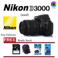 Nikon D3000 kit With Lens (Used)