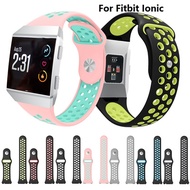 Silicone Strap Band for Fitbit Ionic Sport bracelet smart watch Replacement wristband Breathable