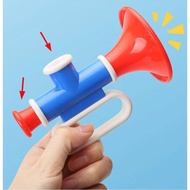 Plastic Trumpet Toy Blow Horn for Kids Party Favor First Music Toy Great Stocking Stuffer Make Sound