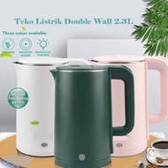 New Fashionable Electric Water Kettle 2.3L Electric Kettle Stainless Steel