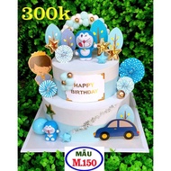 Doremon 2-tier cake model for bakery display super cheap