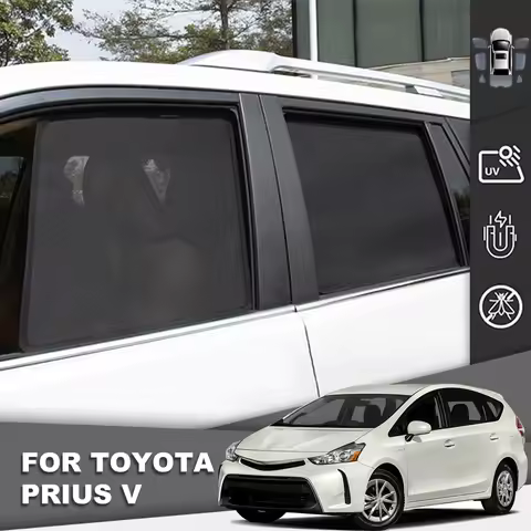 For Toyota Prius V Alpha 2011-2021 Prius+ Magnetic Car Sunshade Front Windshield Curtain Rear Side B