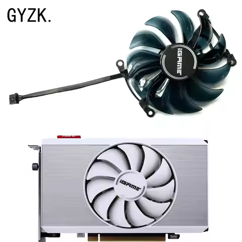 New For COLORFUL GeForce RTX3050 3060 3060ti iGame Mini Graphics Card Replacement Fan