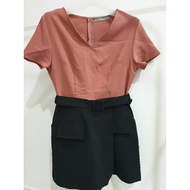 NEXTMODE/CAYRA COUTURE /BEVUGUE /OL DRESS/高品质OL 连身裤裙L Size