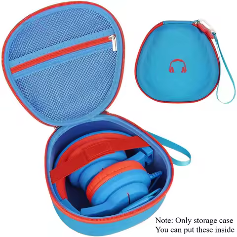 Kids Headphones Case for iClever/for EarFun/for JoySpark/for QearFun/for Candy Bila/for IMYB Foldabl