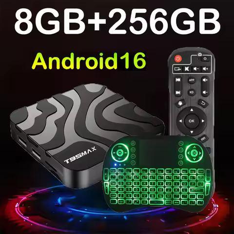 YOZHIXU T95 Max 8K Android 16 Smart TV Box Allwinner H618 8GB 32GB 64GB 128GB 256GB Dual Wifi 5G BT6