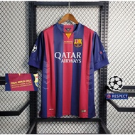 Barcelona Home 2014/15 UCL Final SUAREZ MESSI NEYMAR JR High Quality Football Shirt Football Jersey 