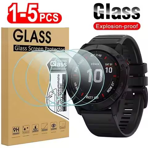 For Garmin Fenix 6X Pro 6S 6 Pro Screen Protector Tempered Glass for Garmin Fenix 6X Pro 6S Fenix 6 
