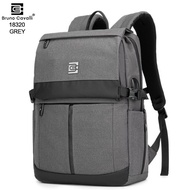 Bruno Cavalli Waterproof Laptop Backpack 18320 Backpack up 16 Inc - Grey