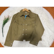 Green Crop Top