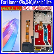 6.67'' AMOLED For Honor X9a/X40 RMO-NX1 RMO-AN00 LCD Display Screen Touch Digitizer For Honor Magic5