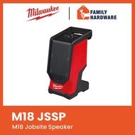 MILWAUKEE M18 JSSP Jobsite Speaker Cordless Speaker Double Speaker Bluetooth Speaker M18JSSP