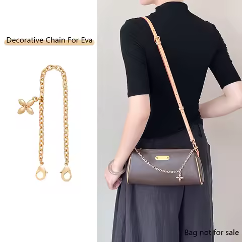 Bag Decorative Chain For Lv Eva Bag Four-leaf Clover Chain Insert Fashion Bag Decoration Chain Bag R