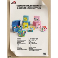 GEOMETRIC MUSHROOM SET HC-128C-04 JM10097