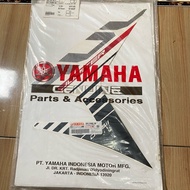 Right Wing Sticker Striping Yamaha jupiter mx king 150 2015 White Original YGP 2PV-F83B3-00