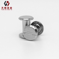 Factory Direct Sales of Mother and Child Screws Account Book Rivets Recipe Screws Nickel-plated Acco