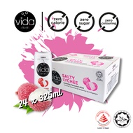 [Vida] [Zero Calories/ Zero Sugar / Zero Coloring] Salty Lychee 325ml x 24