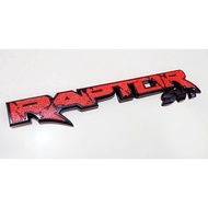 Ford Raptor SVT Red Emblem