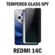 LAYAR Tempered Glass SPY Redmi 14C Anti-Scratch Spy Privacy Screen Protector