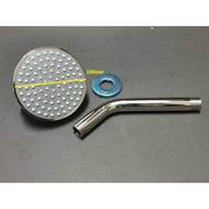 KiaQuest - 100mm Fixed Shower Head SH1098 ABS Chrome