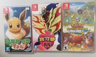Switch pokemon 盾 伊布伊貝 精靈寶可夢 rescues