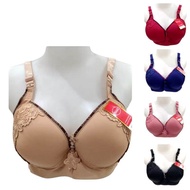 BH BRA WANITA BUSA BRUKAT SAMPING IMPORT CUP C JUMBO TANPA KAWAT BH MISSLILY ML 1099