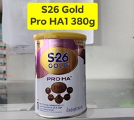 นมผง S26 Gold Pro HA1  ขนาด 380gต่อกนะป๋อง ***นมผงดัดแปลงสำหรับทารก**