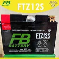 FB แบตเตอรี่ รุ่น FTZ12S (12V 11.6AH) แบบแห้ง (สำหรับรถจักรยานยนต์)