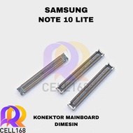 Samsung NOTE 10 LITE LCD Connector PCB MAINBOARD Socket