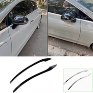 External Side Rearview Mirror Decorative Strips For Mercedes Benz EQE EQS EQE350 EQS450 2022+ Car ac