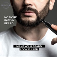 NA Beard Pencil Longlasting Waterproof Beard Filler Pen Beard Dye for Men Moustache Coloring Enhance