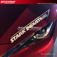 The fastest bay area Avengers Stickers sticker Stark Industries logo BCBM