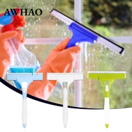 [AWHAO] Shower Squeegee with Hole, Non-Slip Water Cleaning Tool, Shower Window Scoop for Car Glass, 