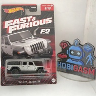 Hotwheels '20 Jeep Gladiator | Grey Color | F9 The Fast SAGA | Fast & Furious