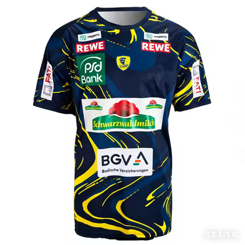Rhein-Neckar Lowen 2025-26 HBL New Arrival Germany Handball Jersey 3D Printed T-shirt Home Away Adul