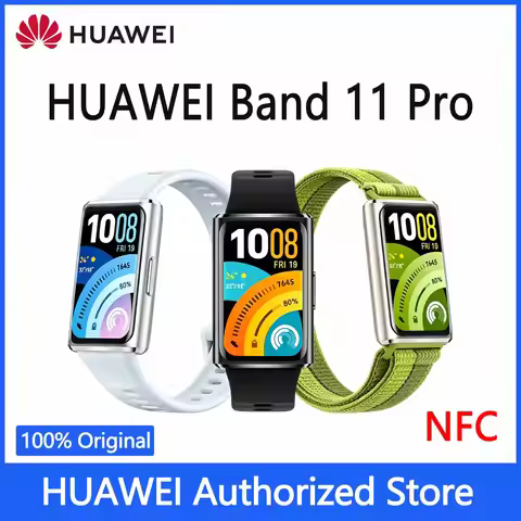 New HUAWEI Band 11 Pro Smart Band - All-Day Health & Fitness Tracker with Sleep Monitor, Heart Rate,
