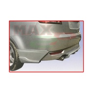 Proton Saga FL FLX (2011) Rear Back Bumper Skirt Skirting ( 2Pieces Left &amp; Right ) Lower PU Bodykit Raw Material Rubber