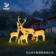 Đèn vườn chống nước hình động vật LED dạ quang decor quán cafe sân vườn tạo tiểu cảnh bên hồ trước h