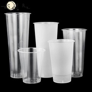 SUEREN Milktea Cup, Transparent Plastic Cup And Lids,  90mm Juice Cup