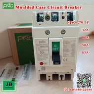 PNC Mould Case Circuit Breaker NF63-CW 2P And NF63-CW 3P Size 32A/40A/50A/63A