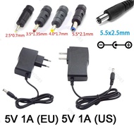 Router Adapter AC 110V-240V DC 5V 1A Power Supply Charger 5.5*2.1mm Converter 4.0*1.7mm 3.5*1.35mm 2