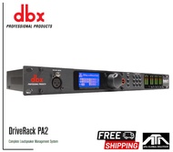 DBX PA2 DriveRack ใหม่ รับประกัน มหาจักร ครอสดิจิตอล ออดิโออินเตอร์เฟส ไดร์แร็ค เครื่องผสมสัญญาณ อีค