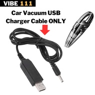 Car Household Vacumn Cleaner 120W - USB Charger Cable ONLY